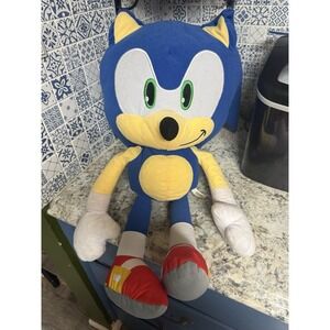 Sega Sonic The Hedgehog Large Big Giant Jumbo Plush Toy Factory 26"